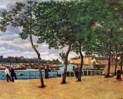 The Seine at Paris - 阿曼·吉约曼